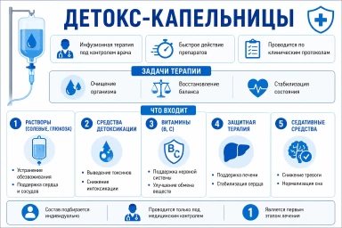 Капельница от наркотиков на дому в Магнитогорске