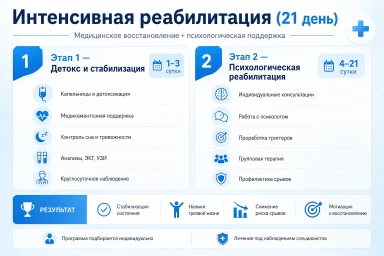 Реабилитация за 21 день в Магнитогорске